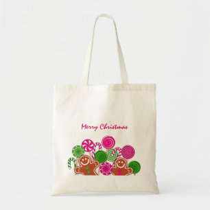 Bolso De Tela Gingerbesys Navidades rosados de moda