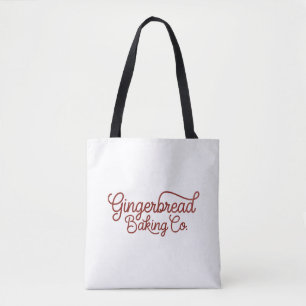 Bolso De Tela Gingerbread Baking Co Navidad 