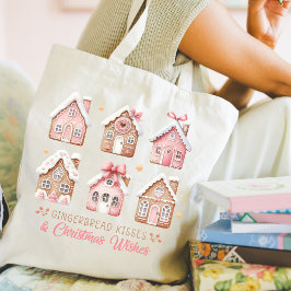 Bolso De Tela Gingerbread Christmas Tote Bag