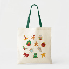 Bolso De Tela Gingerbread Cookie