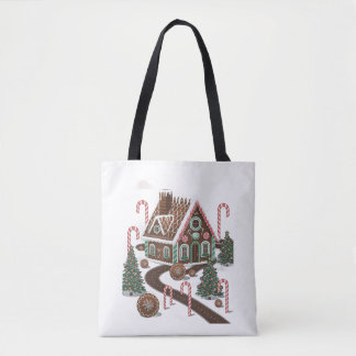 Bolso De Tela Gingerbread Cookie Wonderland