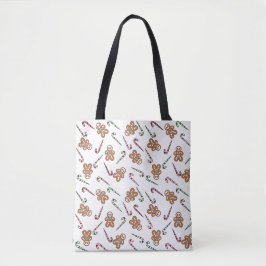 Bolso De Tela Gingerbread Skeleton Man