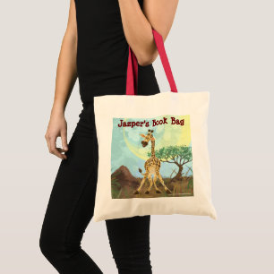 Bolso De Tela Girafa del desfile animal