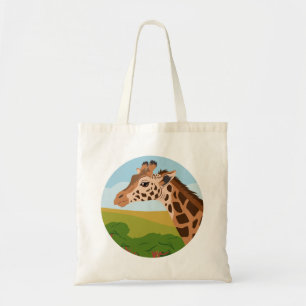 Bolso De Tela Giraffe