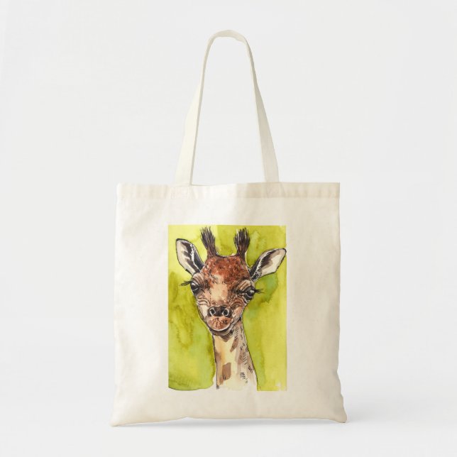 Bolso De Tela Giraffe (Frente)