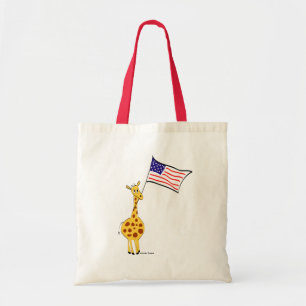 Bolso De Tela Giraffe americana