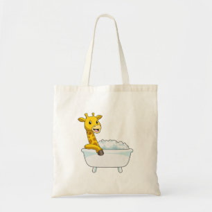 Bolso De Tela Giraffe con bañera con espuma