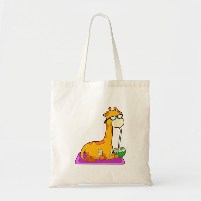 Bolso De Tela Giraffe con coco (Frente)