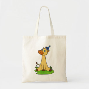 Bolso De Tela Giraffe con gorra Fiesta
