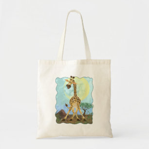 Bolso De Tela Giraffe del desfile de animales