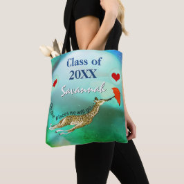 Bolso De Tela Giraffe personalizada Oh los lugares a los que ire