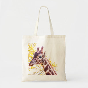 Bolso De Tela Giraffe Portrait