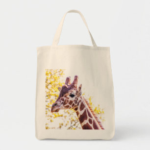 Bolso De Tela Giraffe Portrait