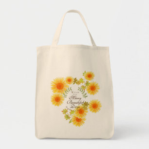 Bolso De Tela Girasol