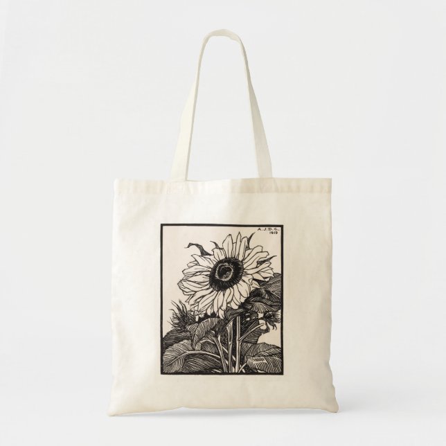 Bolso De Tela Girasol (Frente)