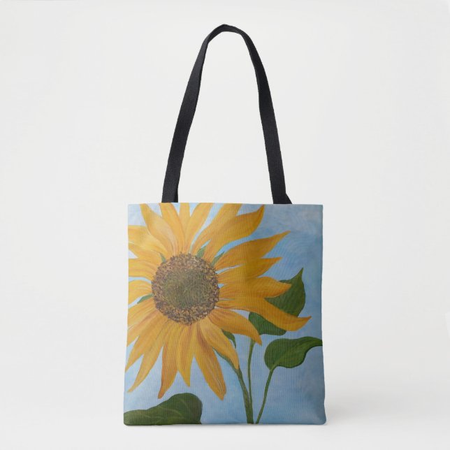 Bolso De Tela Girasol (Anverso)