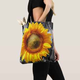 Bolso De Tela Girasol