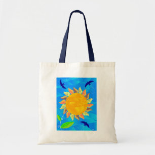 Bolso De Tela Girasol