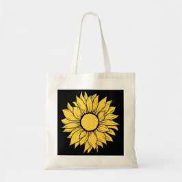 Bolso De Tela Girasol 