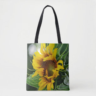 Bolso De Tela Girasol