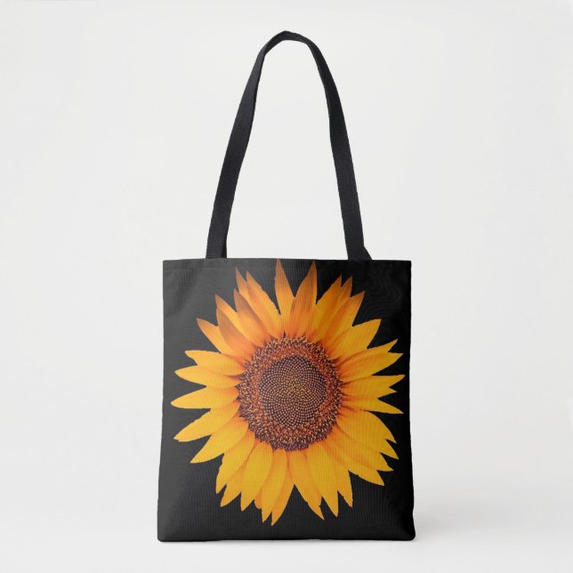 Bolso De Tela Girasol (Anverso)