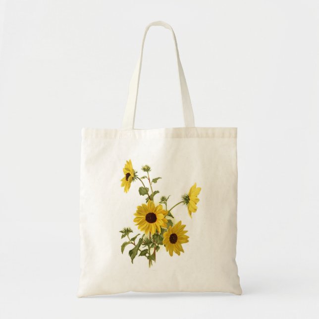 Bolso De Tela Girasol (Frente)