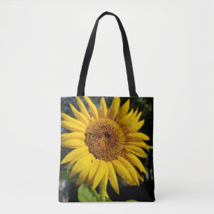 Bolso De Tela Girasol