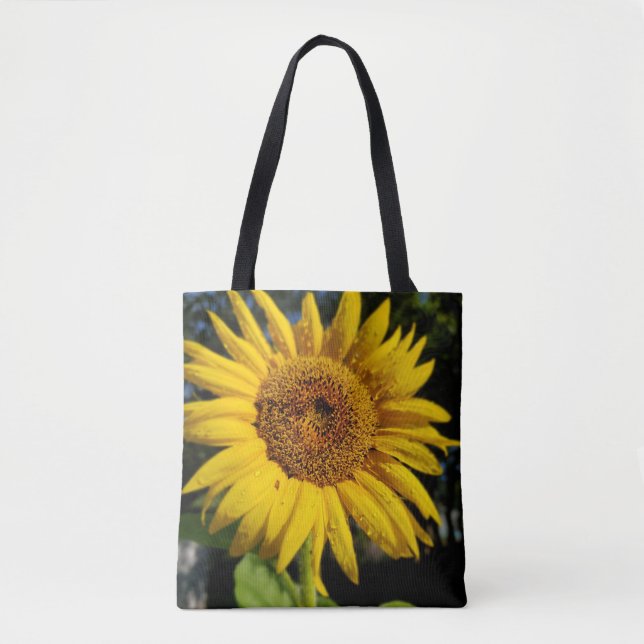 Bolso De Tela Girasol (Anverso)