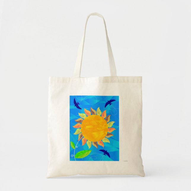 Bolso De Tela Girasol (Frente)