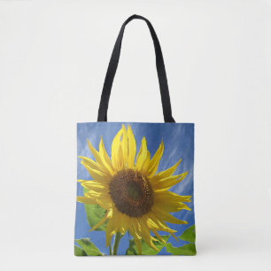 Bolso De Tela Girasol Alegre