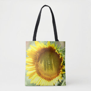 Bolso De Tela Girasol amarillo