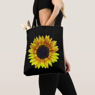 Bolso De Tela Girasol amarillo claro