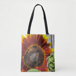 Bolso De Tela Girasol de la puesta del sol