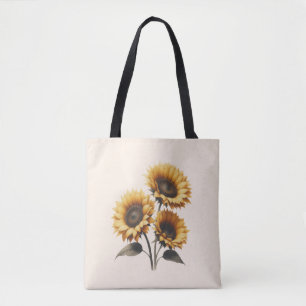 Bolso De Tela Girasol radiante