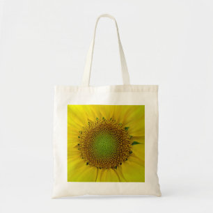 Bolso De Tela Girasol y semillas, espiral, relación dorada