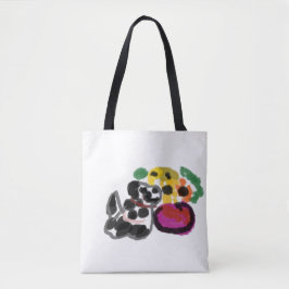 Bolso De Tela girasoles dálmatas