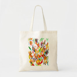 Bolso De Tela Girasoles y abejas 