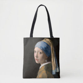 Bolso De Tela Girl with the pearl earring - Johannes Vermeer