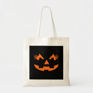 Bolso De Tela Girly Jack O Lantern Halloween