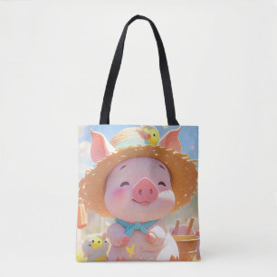 Bolso De Tela Gitano alegre con un Gorra