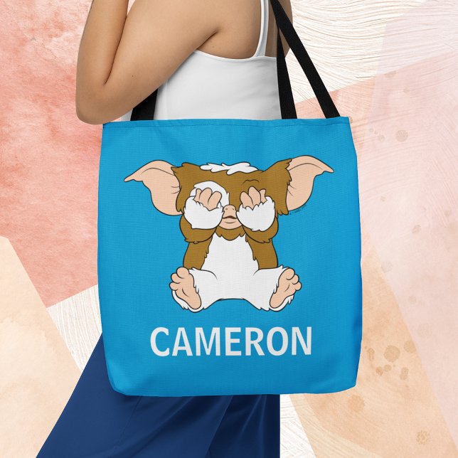 Bolso De Tela Gizmo | Carácter de comic lindo (Person carrying tote bag)