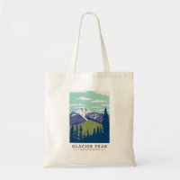 Glaciar Peak Washington Viaje a la Vintage