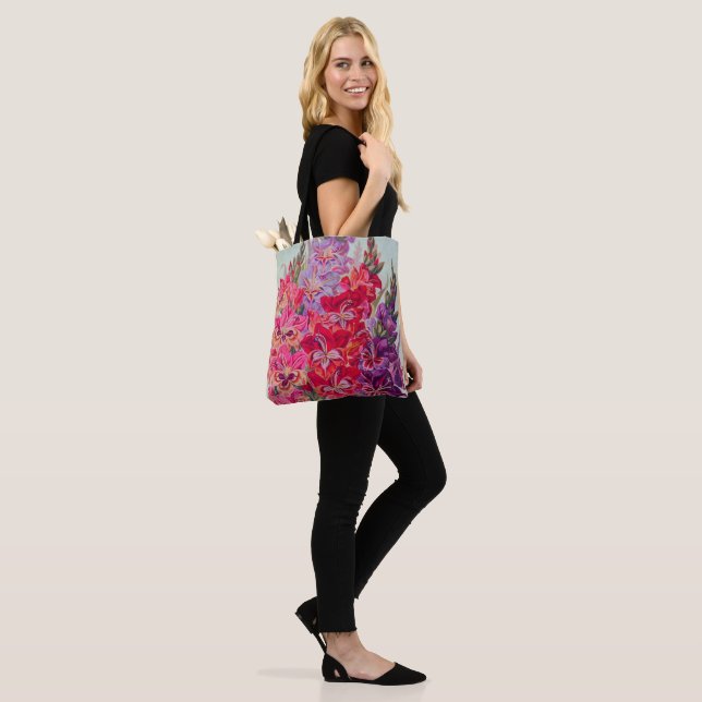 Bolso De Tela Gladiolas en flor (Puesto)