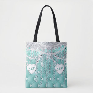 Bolso De Tela Glam Luxury Bling