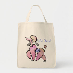 Bolso De Tela Glamoroso perro de la moda rosada - Personalizado