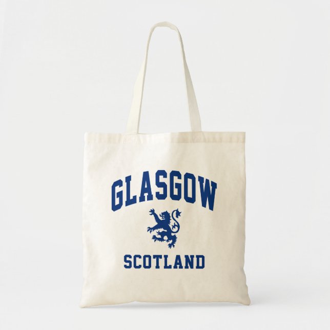 Bolso De Tela Glasgow Scottish (Frente)