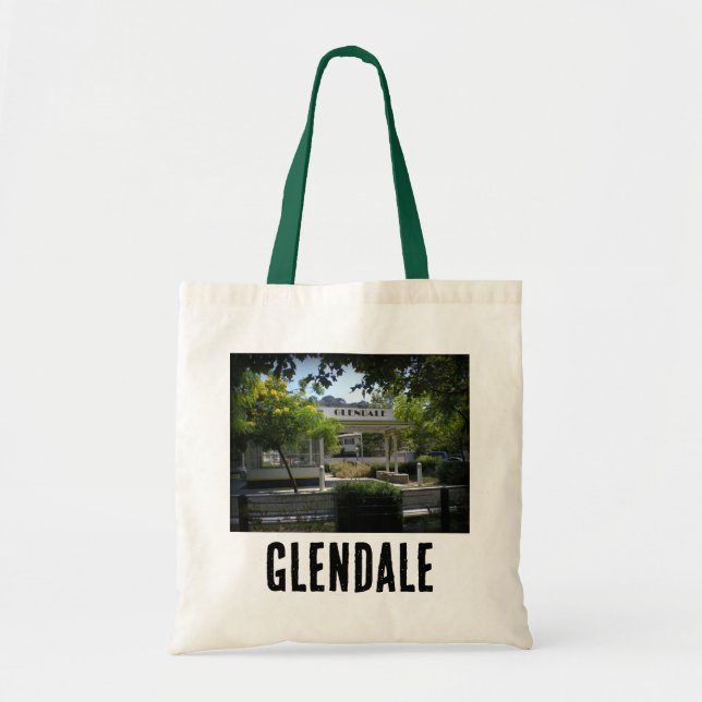 Bolso De Tela Glendale, California Adams Square Mini Park (Frente)