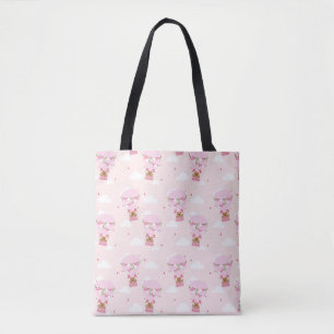 Bolso De Tela Globo aerostático de carpincho adorable