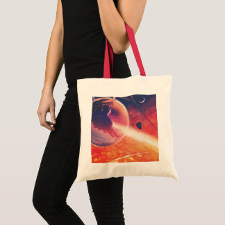 Bolso De Tela Globo aerostático extremo en infierno volcánico