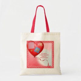 Bolso De Tela Globo cardíaco TLC de la madre
